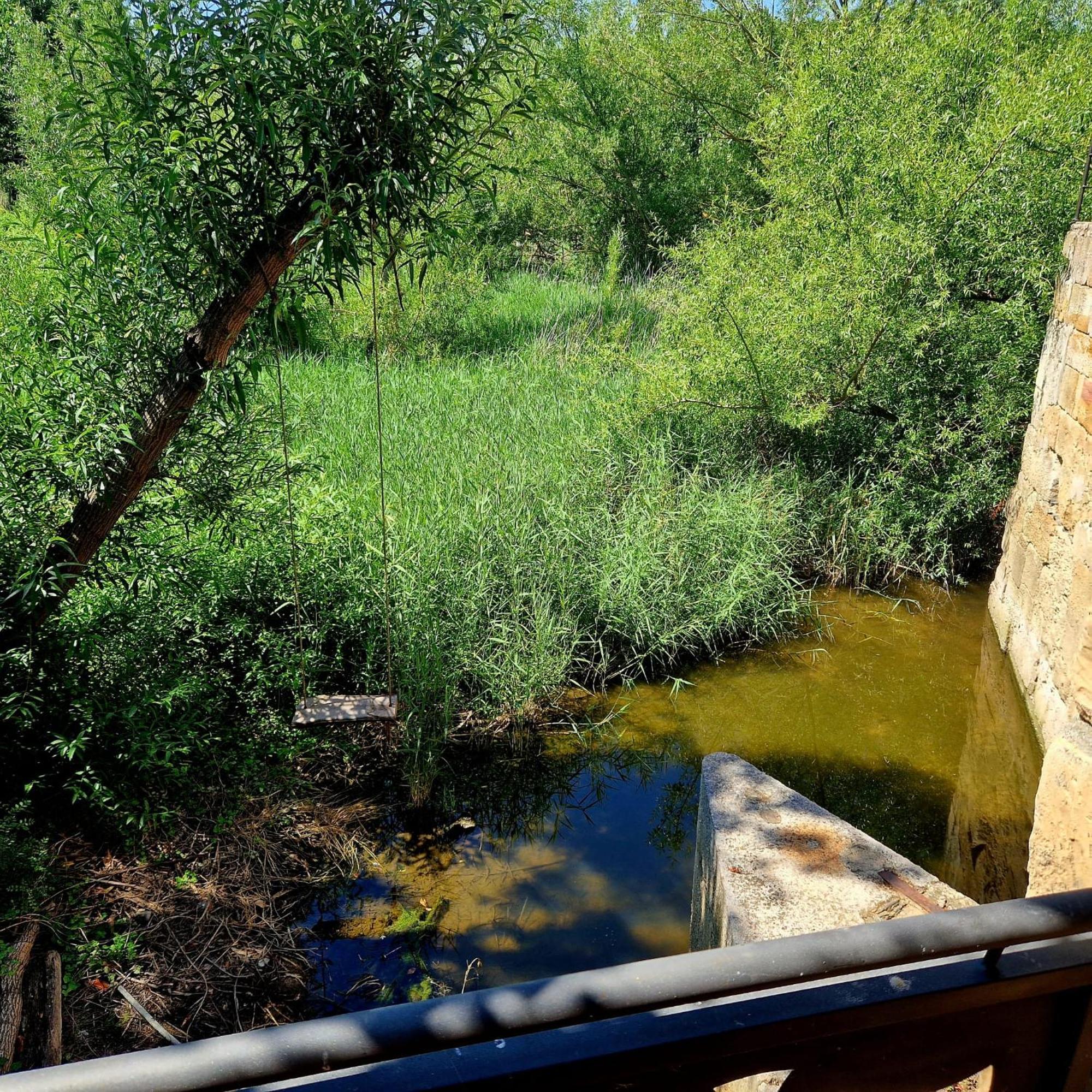 Casa Rural sobre el Rio y con Piscina Huerta  Exterior foto