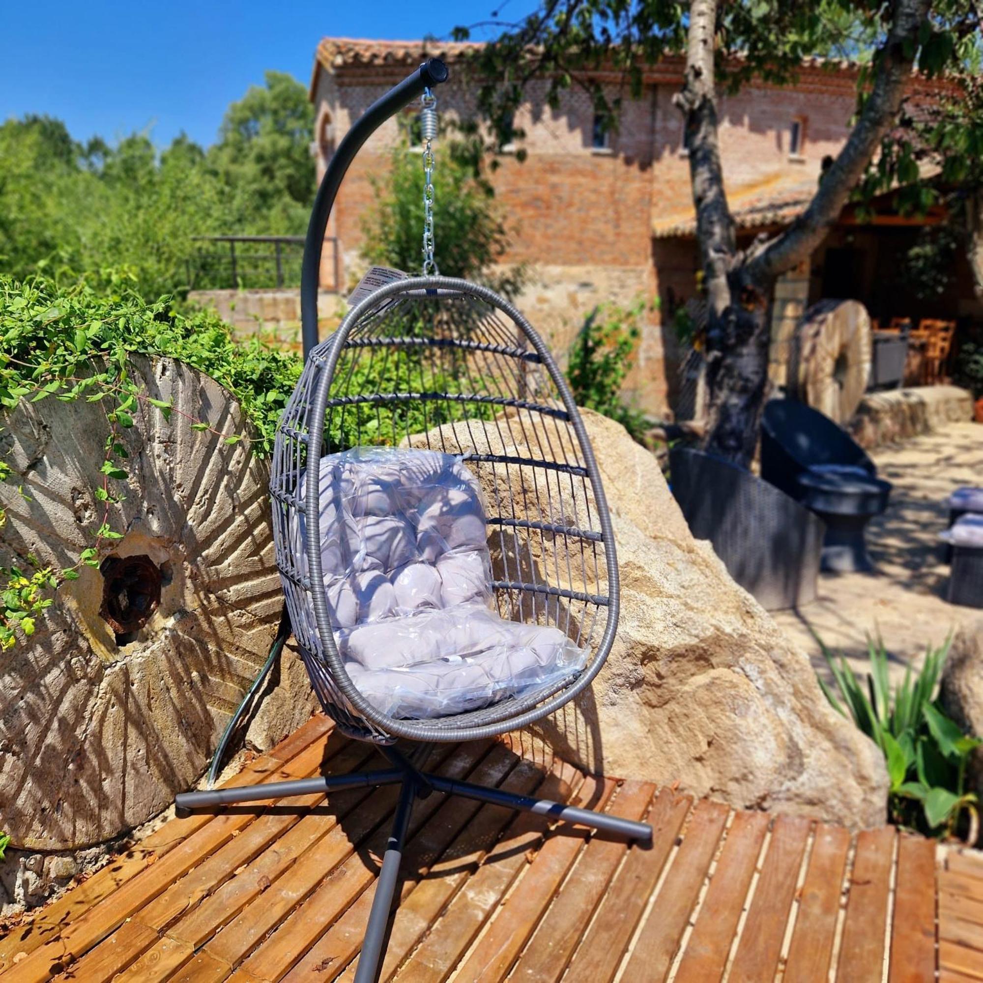 Casa Rural sobre el Rio y con Piscina Huerta  Exterior foto